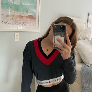 Tommy Hilfiger cropped hoodie